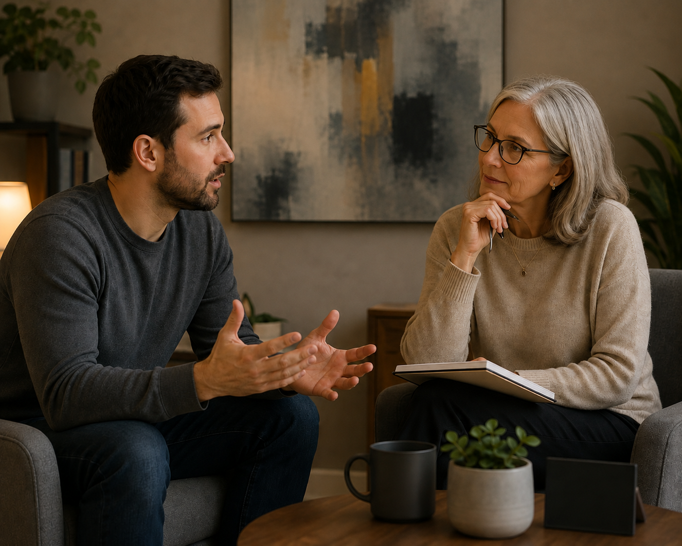 ADHD coaching session